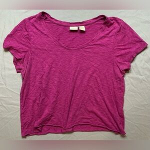 Pink Relaxed Short Sleeve T-Shirt